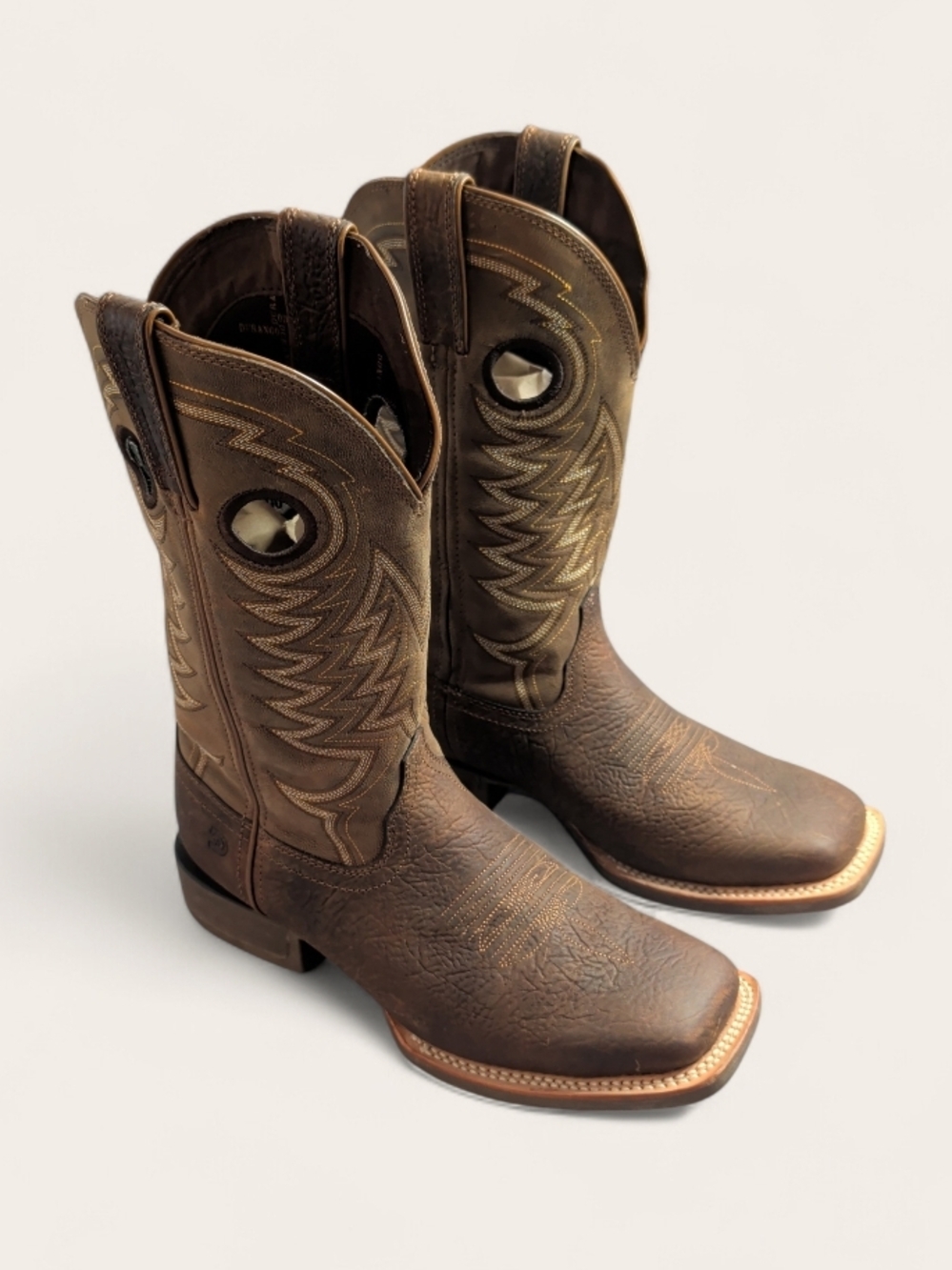 Durango Rebel Pro Brown Leather Western Cowboy Boots (DDB0221) Size 8.5M